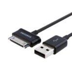 Podatkovno-polnilni kabel USB Samsung ECC1DP0UBE TAB 30-Pin Black - Image 2
