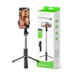 Sprožilna palica RIXUS (RXSF06) Selfie-stick + Tripod Black - Image 5