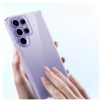 Rock Crystal Gumirani zaščitni ovitek (TPU) za Samsung S936 Galaxy S25 Plus 5G Transparent - Image 4