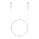 Originalni Podatkovno-polnilni USB kabel Samsung EP-DA705BWEGWW Type-C/Type-C (Bulk) White