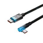 Baseus MVP 2 (CAVP000621) USB podatkovno polnilni kabel 100W 1m Type-C Black-Blue - Image 3