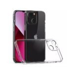 Gumiran zaščitni ovitek (TPU) Clear Case za Apple iPhone 15 Pro Max Transparent