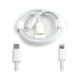 USB polnilni kabel za Apple iPhone Lightning/Type C 1m White (kompatibilni)