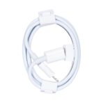 USB polnilni kabel za Apple iPhone Lightning/Type C 1m White (kompatibilni) - Image 2