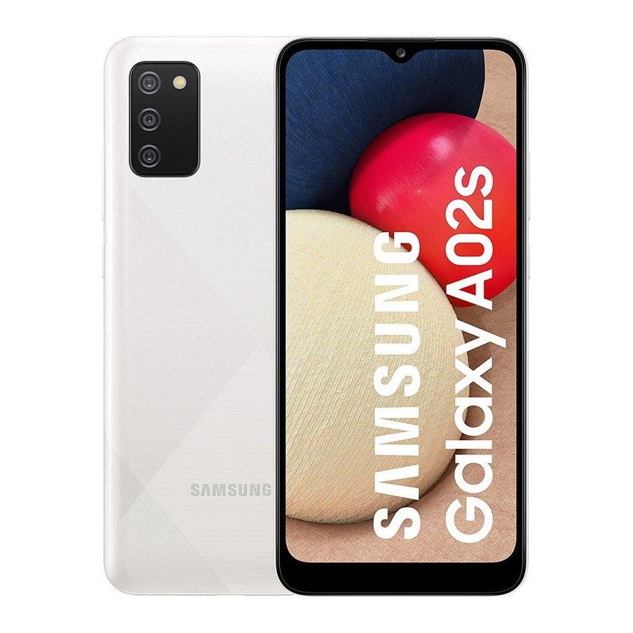 samsung-galaxy-a02s-white_00.jpg Samsung A02s 32GB Dual SIM LTE White - Image 1