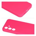 Gumiran zaščitni ovitek (TPU) Silicone Lite Case za Apple iPhone 15 Fuchsia - Image 4