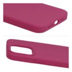 Gumiran zaščitni ovitek (TPU) Silicone Lite Case za Samsung A15/A15 5G (A155/A156) Raspberry - Image 4