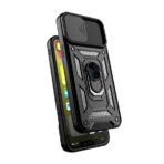 Slide Camera Armor Case (TPU) za mobilnik Apple iPhone 16 Black - Image 2