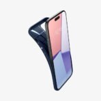 SPIGEN Liquid Air zaščitni ovitek (TPU) za mobilnik Apple iPhone 15 Pro Blue Navy - Image 4