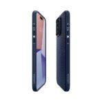 SPIGEN Liquid Air zaščitni ovitek (TPU) za mobilnik Apple iPhone 15 Pro Blue Navy - Image 5