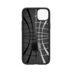 SPIGEN Liquid Air zaščitni ovitek (TPU) za mobilnik Apple iPhone 15 Matte Black - Image 3